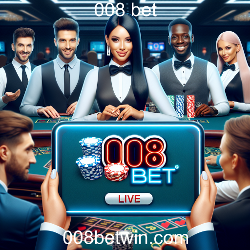 Experiência Imersiva na Categoria 'Ao Vivo' da 008 Bet